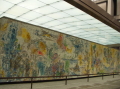 A Mural bu Chagall in downtown Chicago